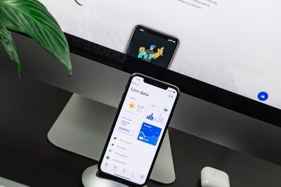 Professional web design - banking app UI UX